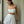 Load image into Gallery viewer, Hydrangea Soft Blue Linen Crop Top