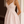Load image into Gallery viewer, Dreamland Blush Pink Velvet Bow Linen Dress