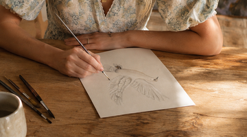 Flying with the Doves ~ Art Thoughts with Megan Cochran