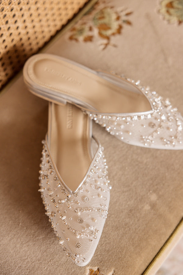 Dreamland Silver Sparkle Shoes (Pre-Order)