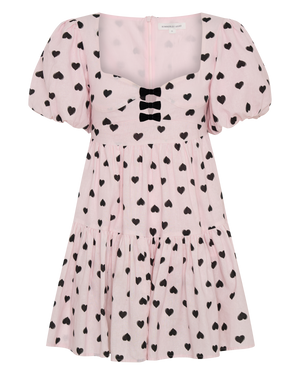 polka-pink-heart-babydoll-bow-linen-mini-dress-front.jpg