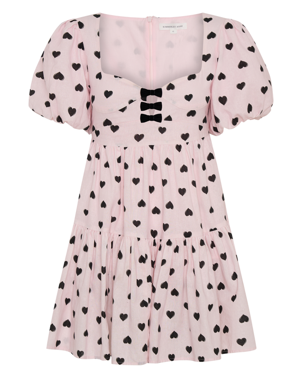 strapless open back dress Fes Mini Dress